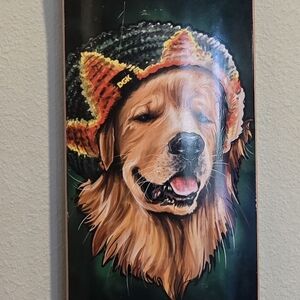 Rasta Dog Skateboard Deck